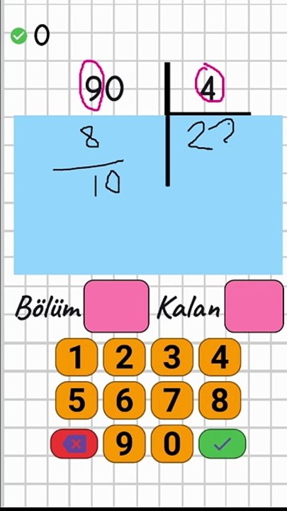 5.2- 2 Basamaklı Sayıları Bölme - 3. Sınıf Matematik #shorts