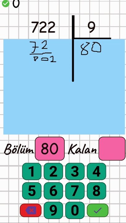 5.5- Üç basamaklı Sayıları Bölme (Kalanlı) - 3. Sınıf Matematik #shorts