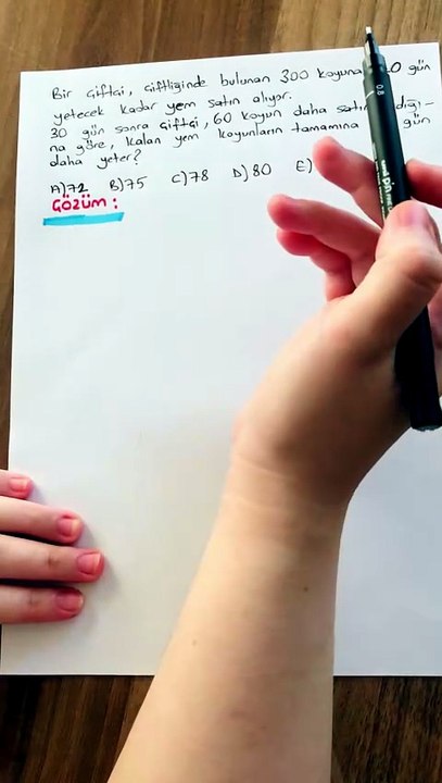 Matematik Oran Orantı