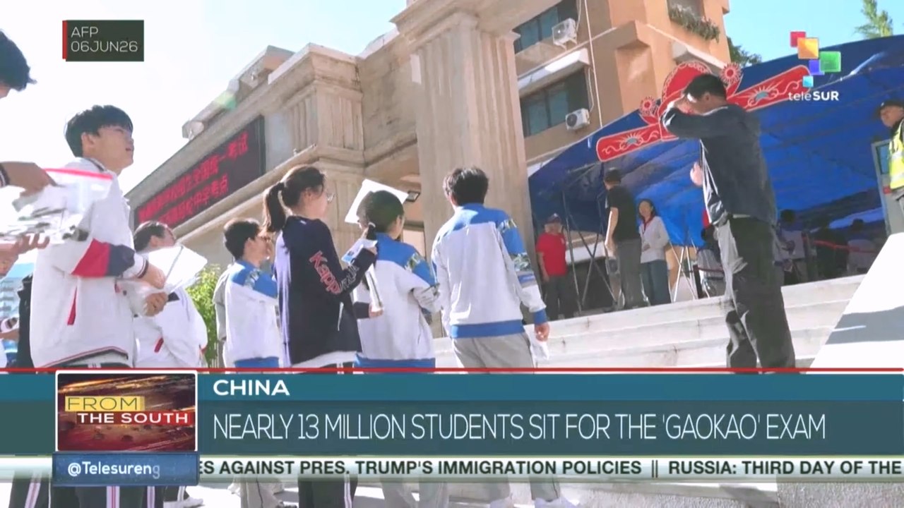 China, nearly 13 million students sit for the 'Gaokao' exam
