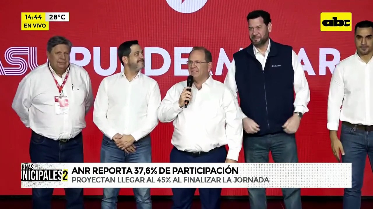 Camilo Pérez se muestra confiado en las urnas_ _El Partido Colorado es uno solo_