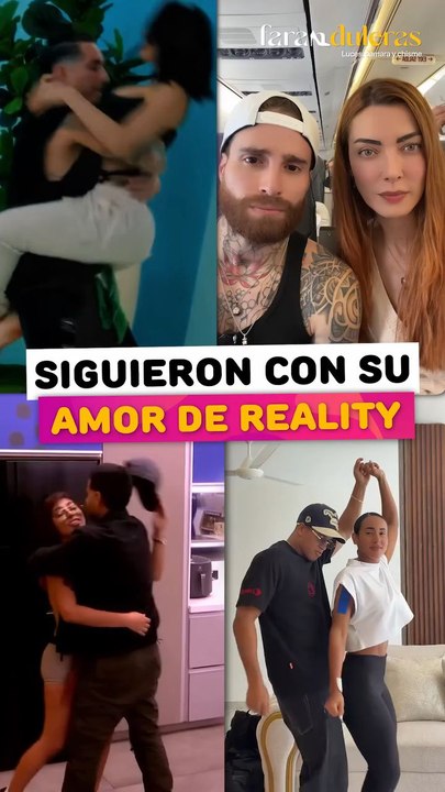 Famosas que siguieron con su amor de reality