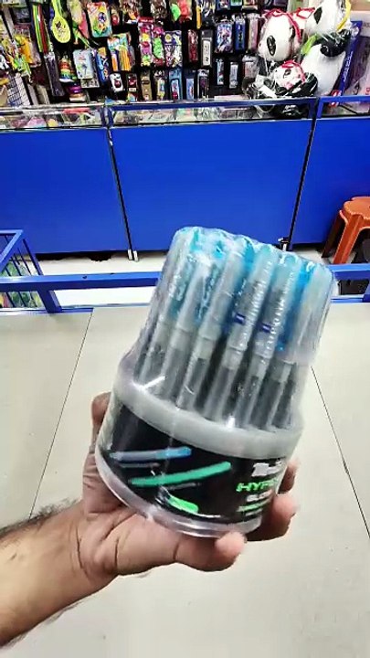 Montex Hyper Glow Jumbo Refill Ball Pen Review | Smooth Writing & Long Refill Test