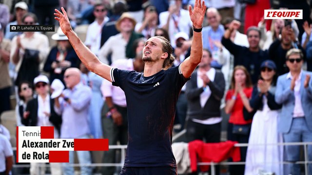 Alexander Zverev bat Flavio Cobolli au bout du cinquième set en finale de Roland-Garros et remporte son premier Grand Chelem - Tennis - Roland-Garros (H)