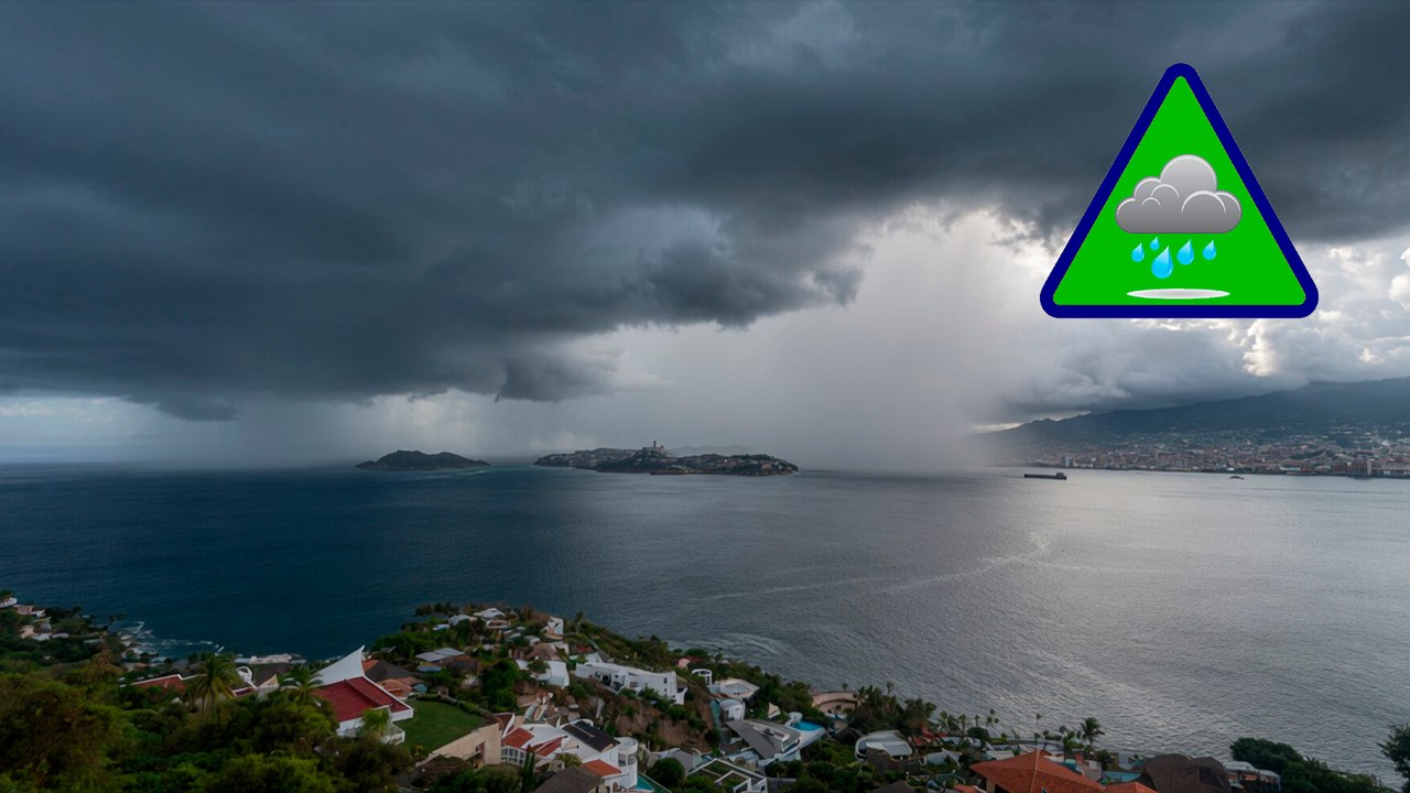 Guerrero en alerta por posible formación de ciclón Boris; Acapulco ya presenta lluvias