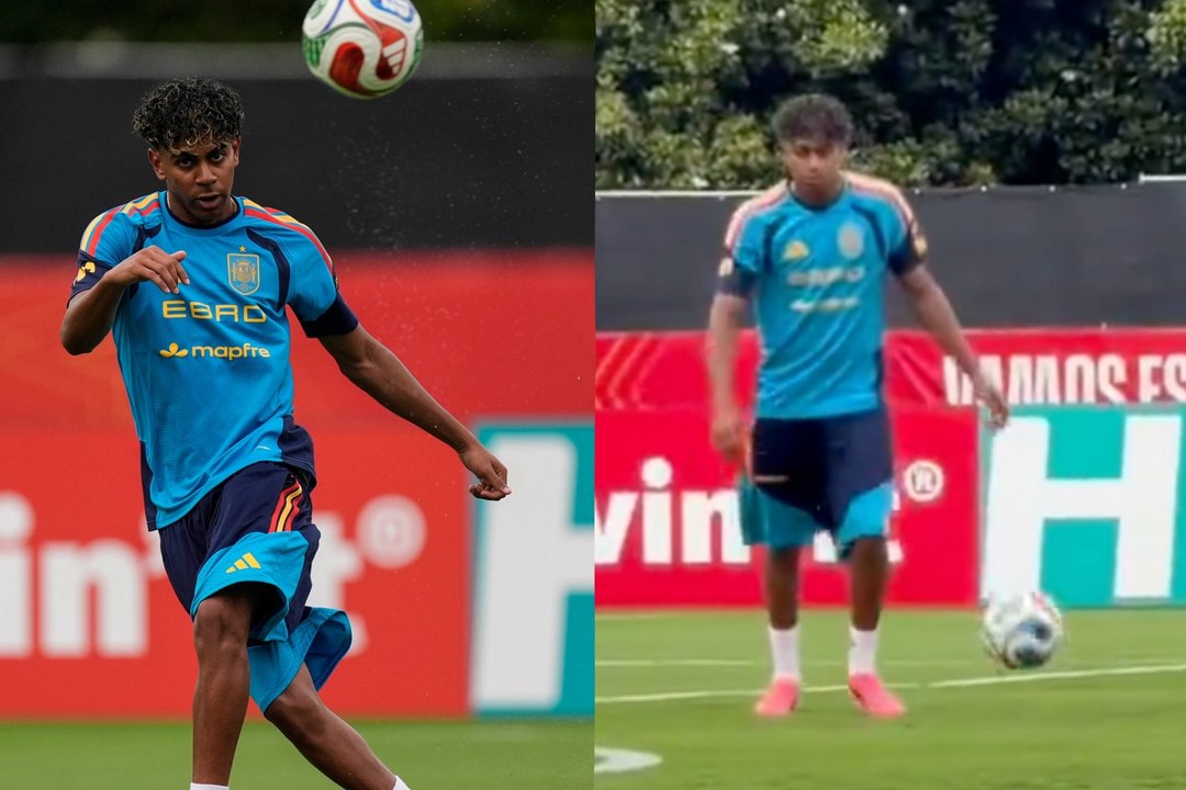 Lamine Yamal entrena separado de España mientras crece la preocupación de cara al Mundial