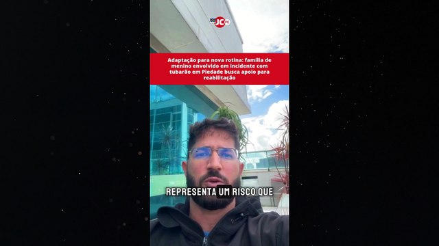 Adaptação para nova rotina: família de menino envolvido em incidente com tubarão em Piedade busca apoio para reabilitação