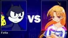 Felix the Cat vs. Hatsune Kashiwagi