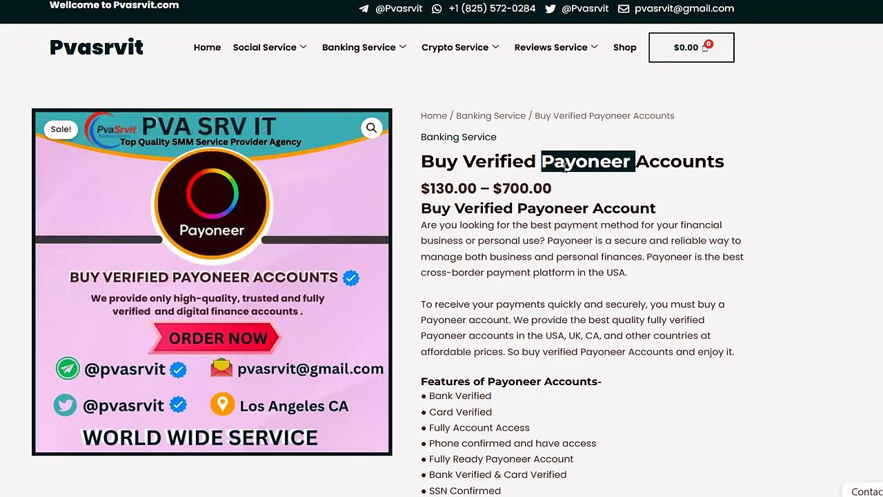 Web resultsTop 44 Sites to Buying Payoneer Accounts with Real Users