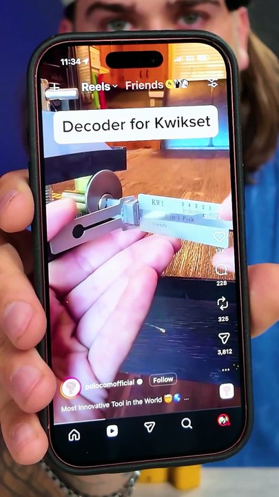 Innovative lock bypassing tool