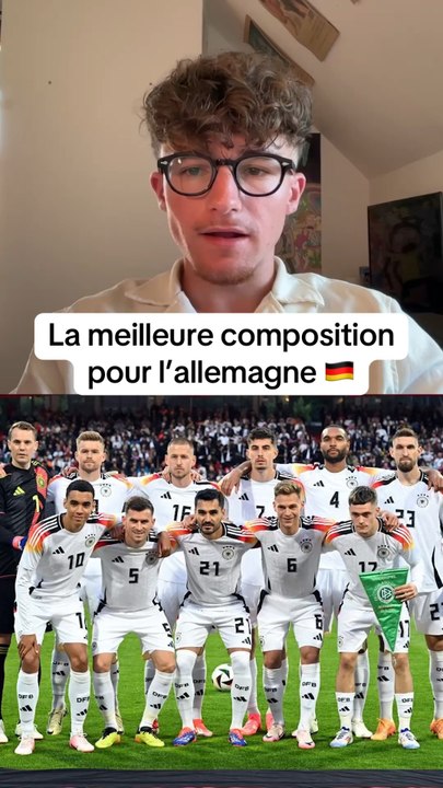 La meilleure composition pour l’allemagne pout la coupe du monde 2026 #foot #football #coupedumonde #cdm