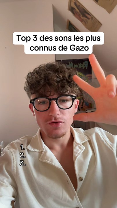 Top 3 des sons les plus connus de Gazo #rap #rapfr #gazo