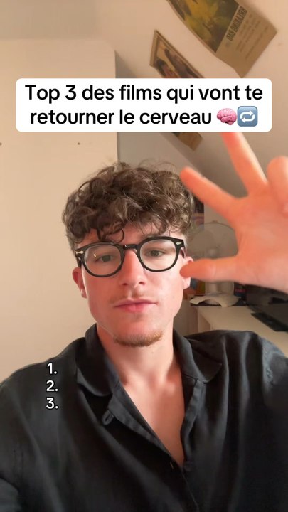 Top 3 des films qui vont te retourner le cerveau 🧠🔁 #film #cinema #cinéma #filmtok