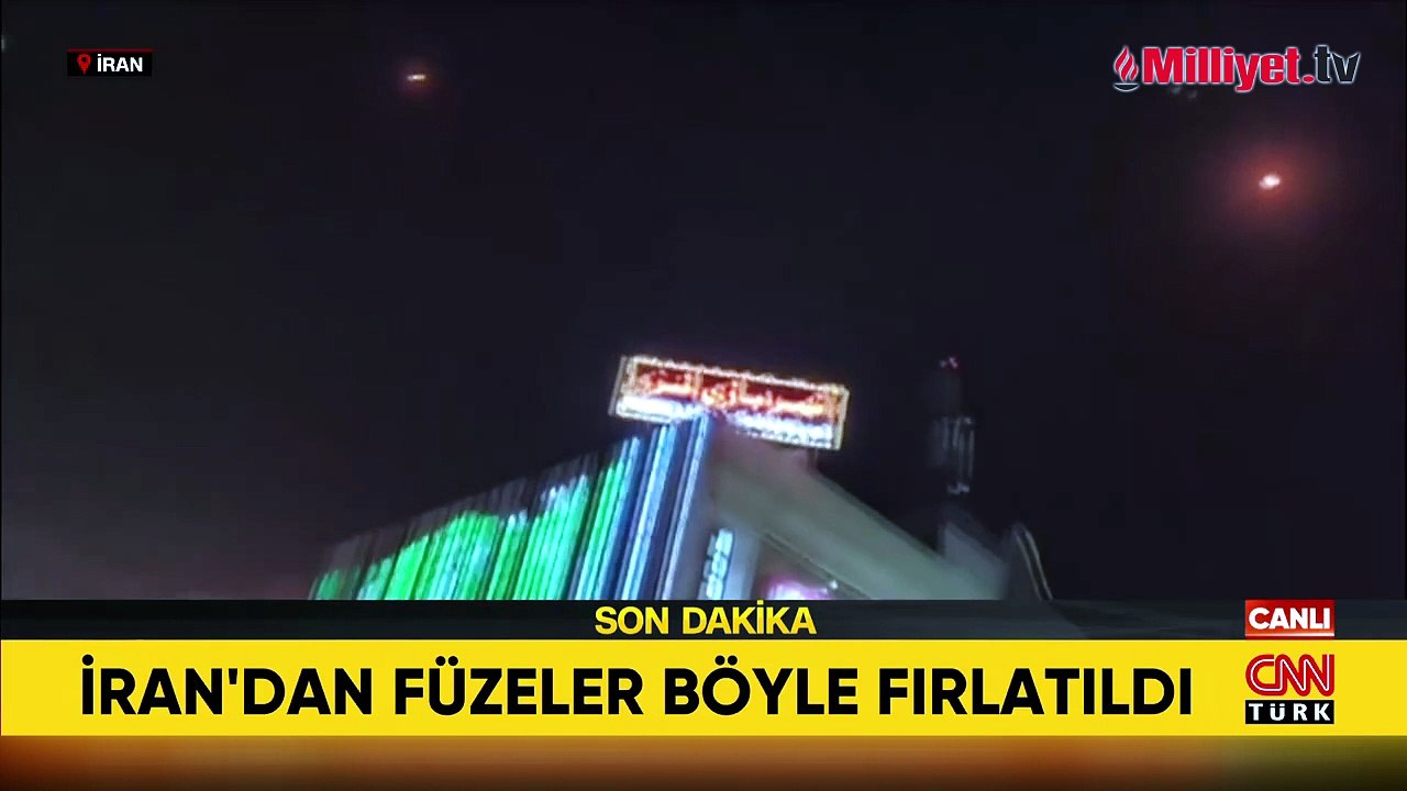İsrail: İran'dan füze fırlatıldı, hava savunma sistemleri devrede