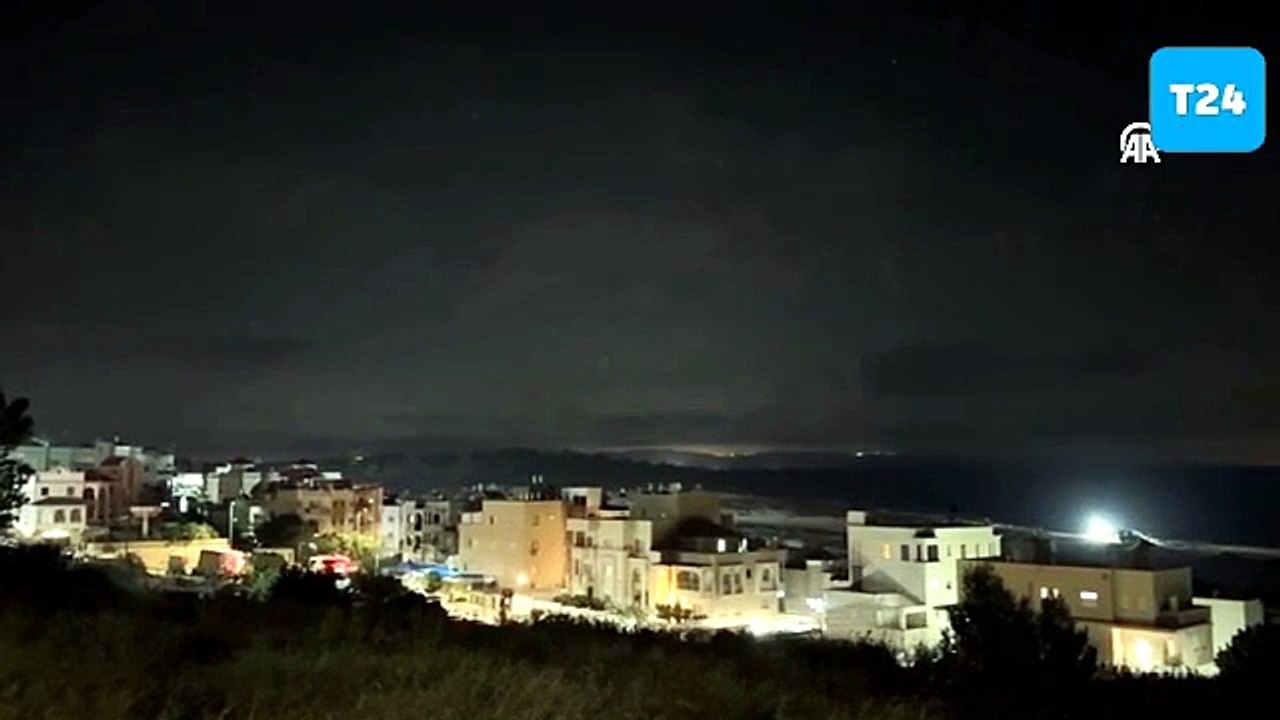 İran’dan İsrail’e yönelik füze fırlatılmasının ardından Hayfa kentinde sirenler çaldı