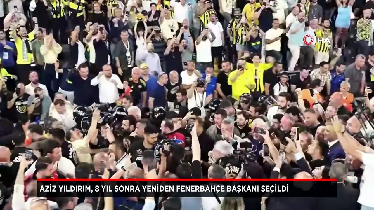 Aziz Yıldırım, 8 yıl sonra yeniden Fenerbahçe Başkanı seçildi