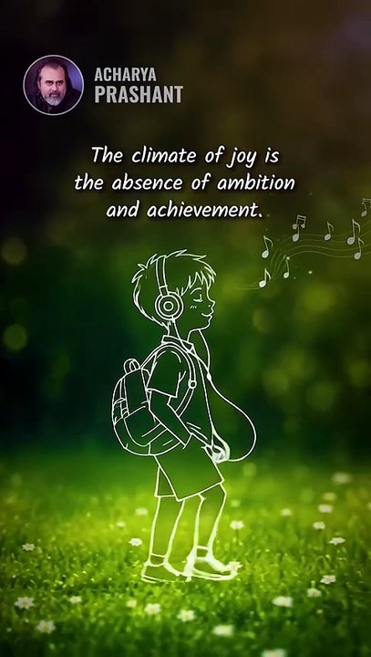 Happiness Without Drive || Acharya Prashant