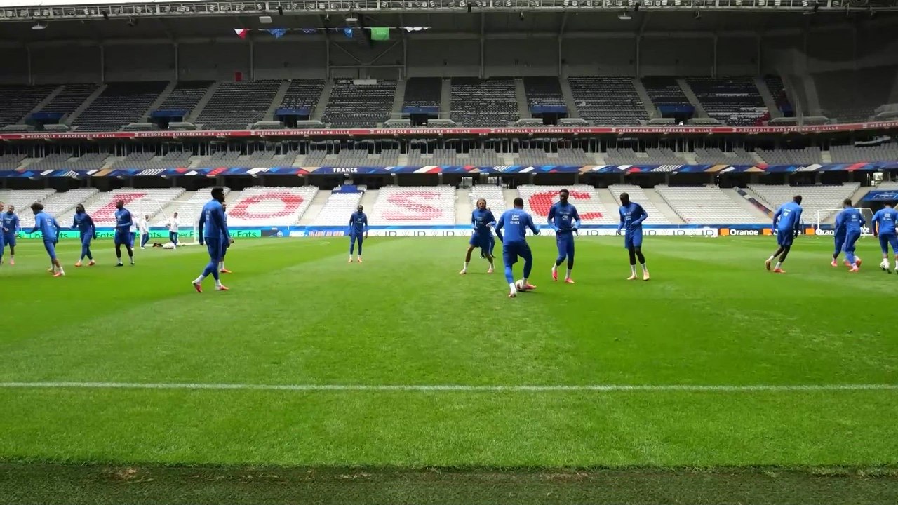 Rueda prensa francés Deschamps y Rabiot