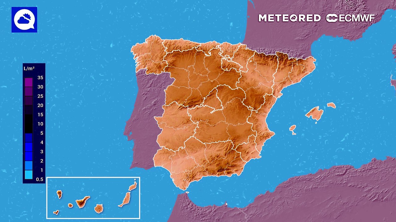 Esta semana se esperan tormentas localmente fuertes
