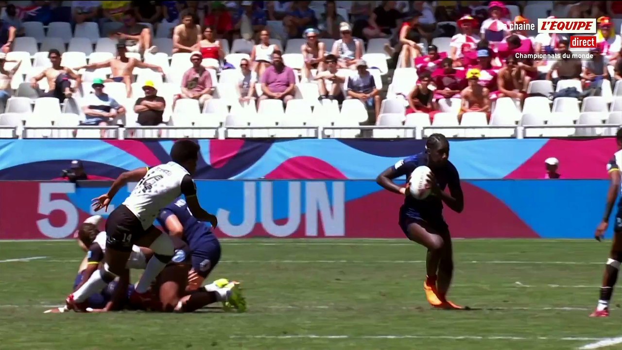Le replay de Fiji - France - Rugby à 7 - Seven Nations Series
