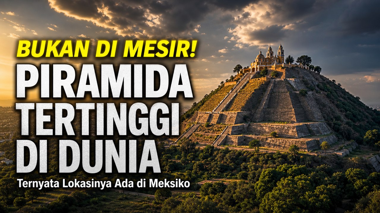 Ternyata Piramida Tertinggi di Dunia Bukan di Mesir Tapi di Meksiko