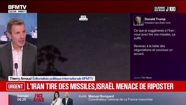 Tirs de missiles iraniens sur Israël: l'armée israélienne déclare qu'elle frappera avec force dès que le feu vert sera donné