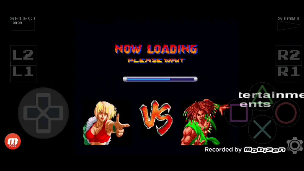 Real Bout Fatal Fury Blue Mary vs Bob Wilson luta completa