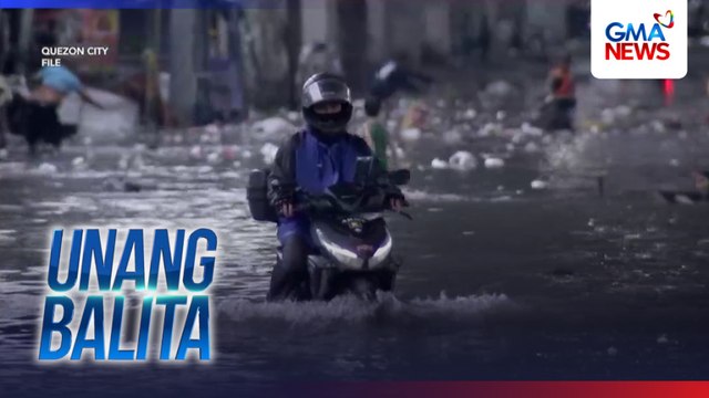 Ilang residente ng Brgy. Tatalon, nangangamba sa mataas na baha ngayong tag-ulan na | Unang Balita