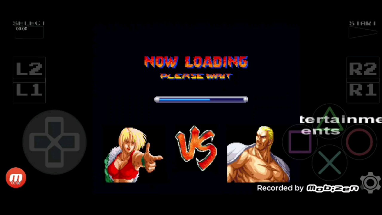 Real Bout Fatal Fury Blue Mary vs Geese Howard luta completa