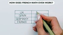 How does French math even work?
