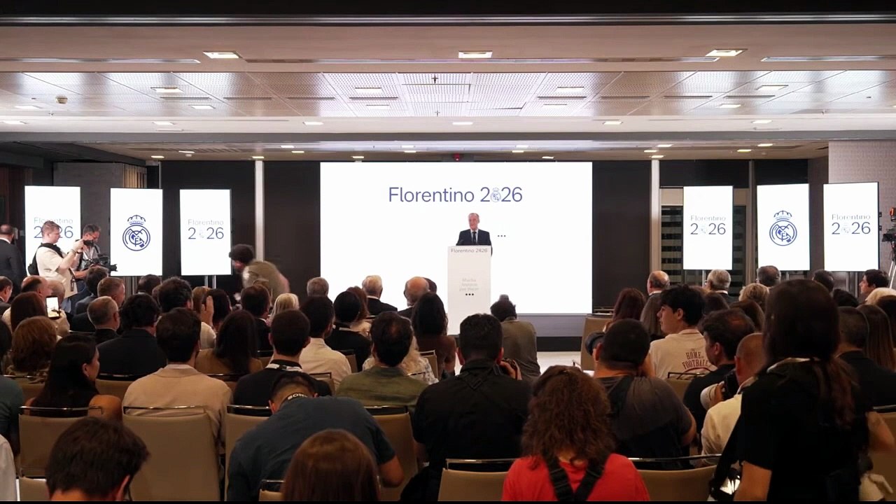 Florentino gana las elecciones del Real Madrid.