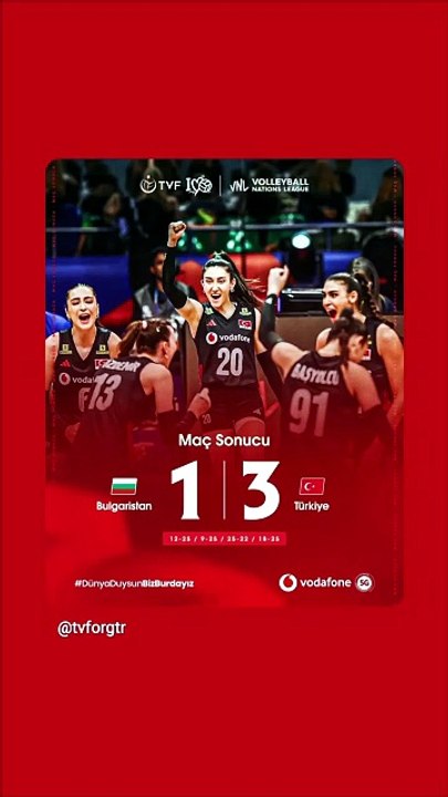 Filenin Sultanları, Bulgaristan’a karşı 3-1 galip geldi.