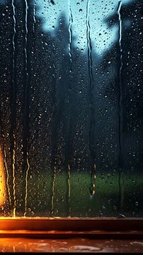 Rain on the Window 🌧️ | Relaxing Rain Sounds for Sleep, Study & Stress Relief #Shorts #rain #relax #deepsleep #trending