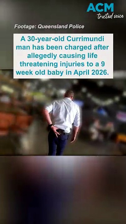 Man charged after allegedly leaving 9 week old baby with life threatening injuries