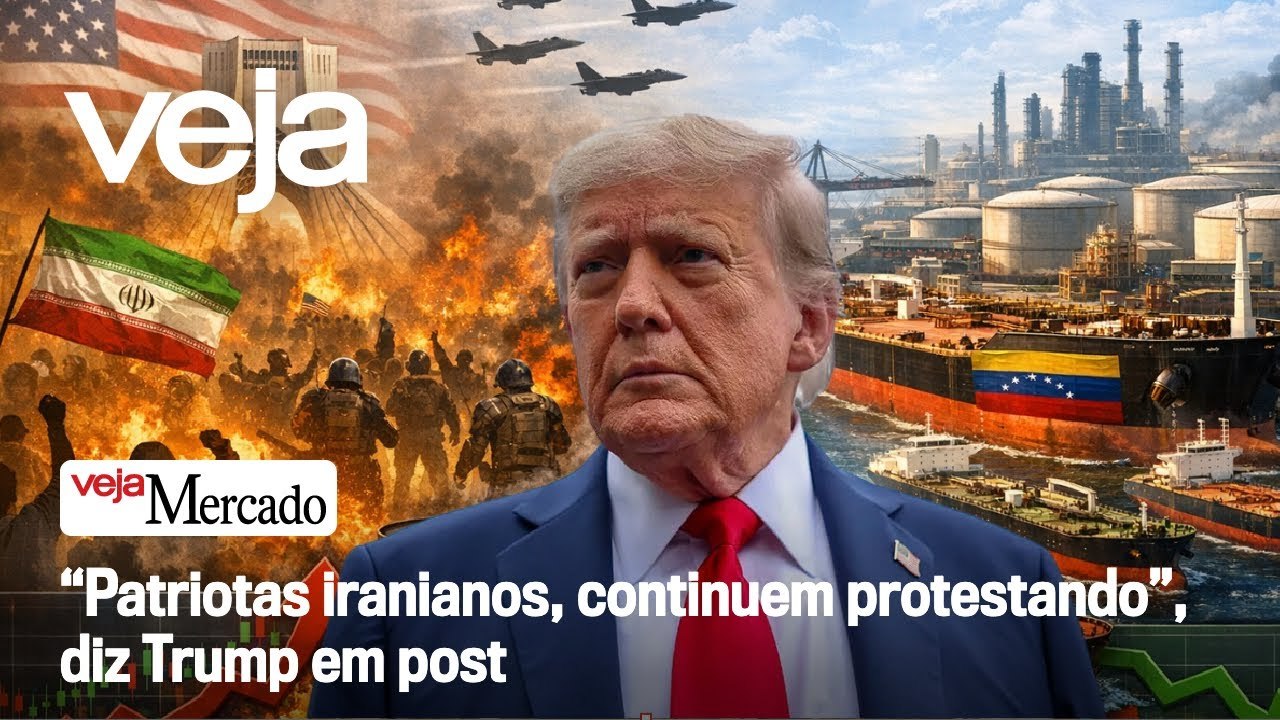 “Patriotas iranianos, continuem protestando”, diz Trump em post | Mercado
