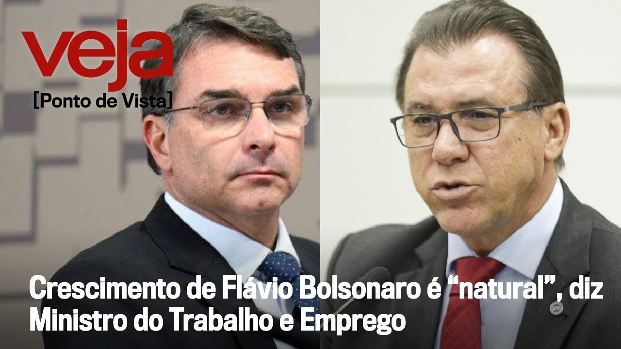Crescimento de Flávio Bolsonaro é “natural”, diz Ministro do Trabalho e Emprego | Ponto de Vista