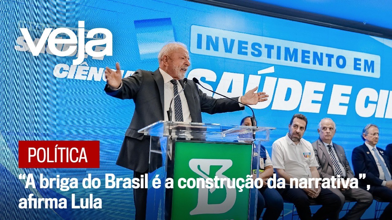 “A briga do Brasil é a construção da narrativa”, afirma Lula