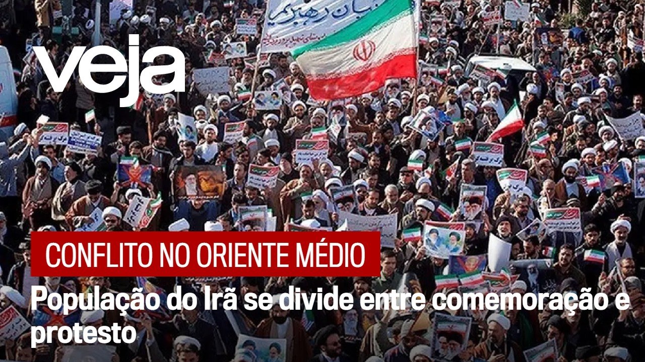 População do Irã se divide entre comemoração e protesto
