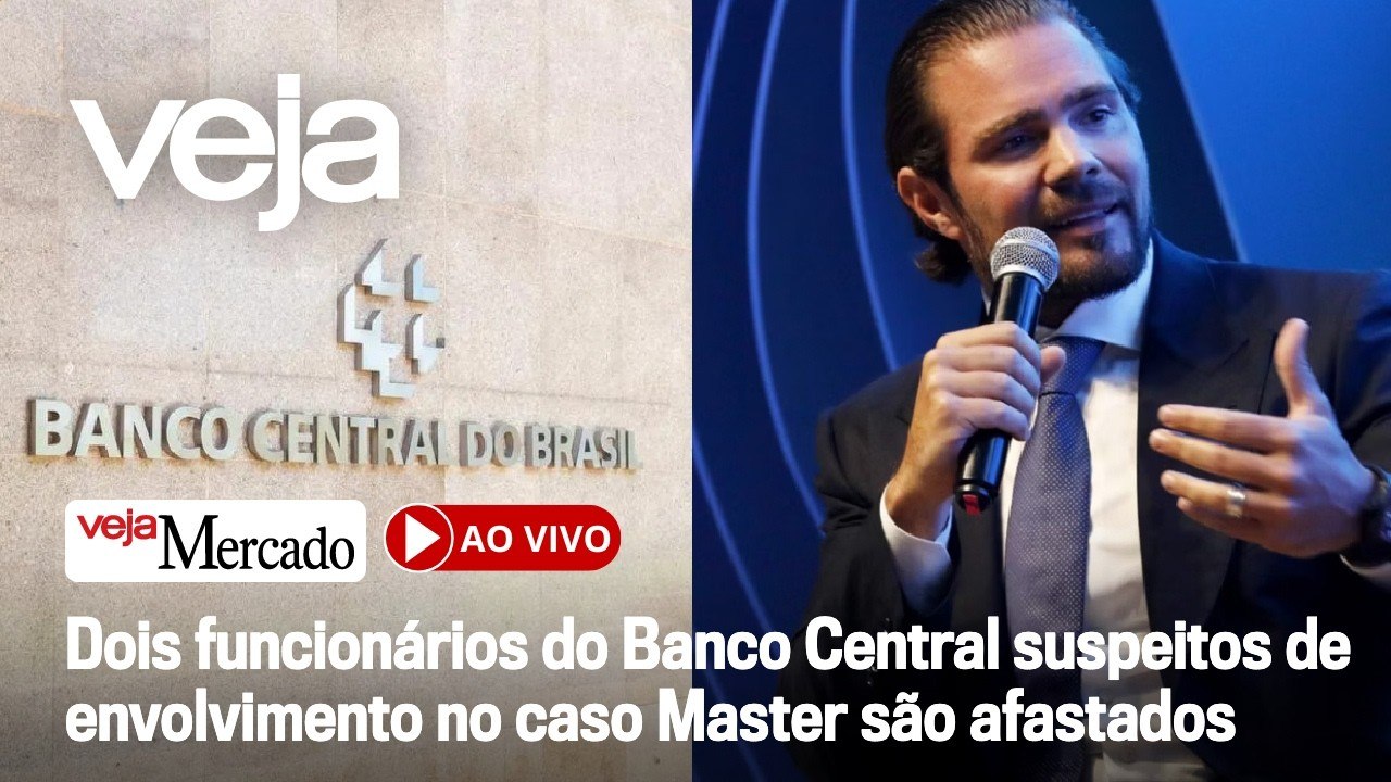 AO VIVO: Dois funcionários do Banco Central suspeitos de envolvimento no caso Master são afastados