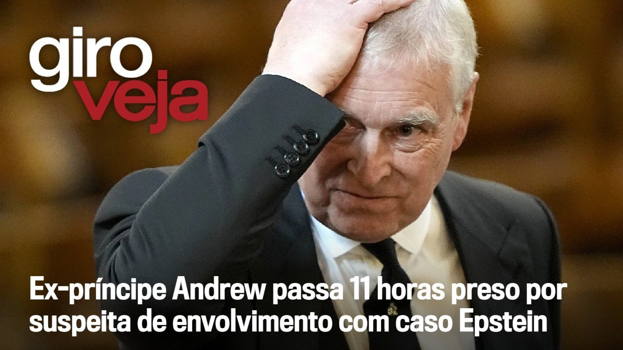 Ex-príncipe Andrew passa 11 horas preso por suspeita de envolvimento com caso Epstein | Giro VEJA