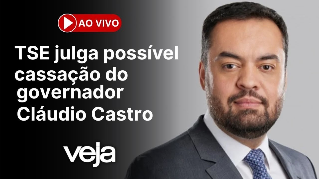 🔴 AO VIVO | TSE julga possível cassação do governador Cláudio Castro (PL) 📱