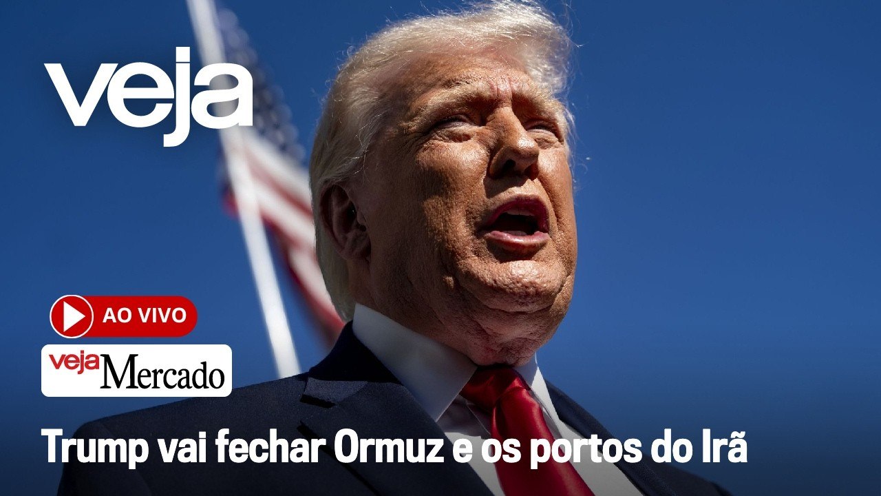 AO VIVO: Trump vai fechar Ormuz e os portos do Irã | Mercado