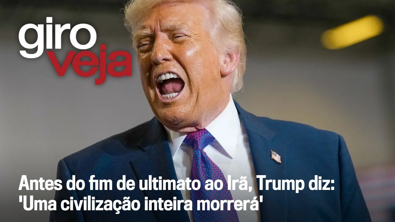 Antes do fim de ultimato ao Irã, Trump diz: 'Uma civilização inteira morrerá' | Giro VEJA