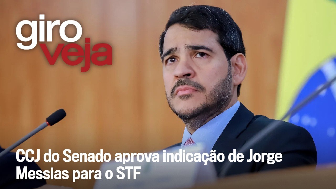 CCJ do Senado aprova Messias para vaga no STF por 16 a 11; votação vai ao Plenário | Giro VEJA