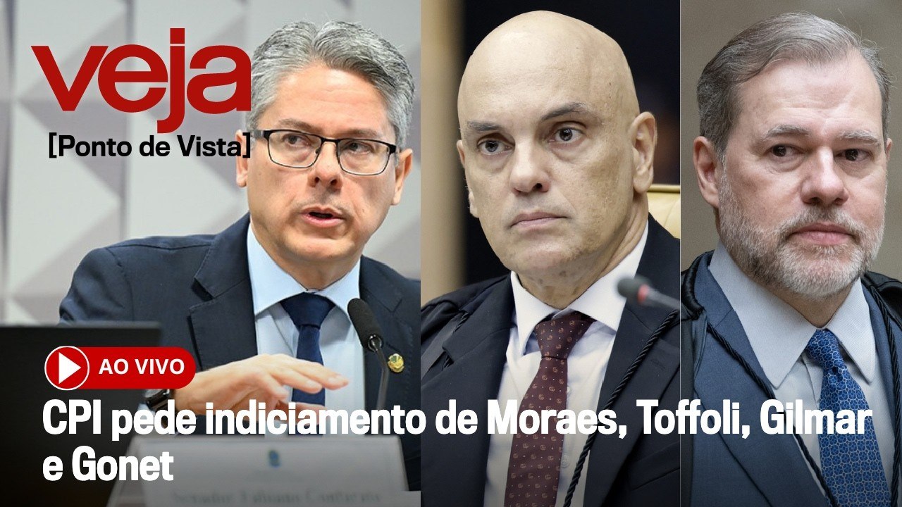 AO VIVO: CPI pede indiciamento de Moraes, Toffoli, Gilmar e Gonet | Ponto de Vista