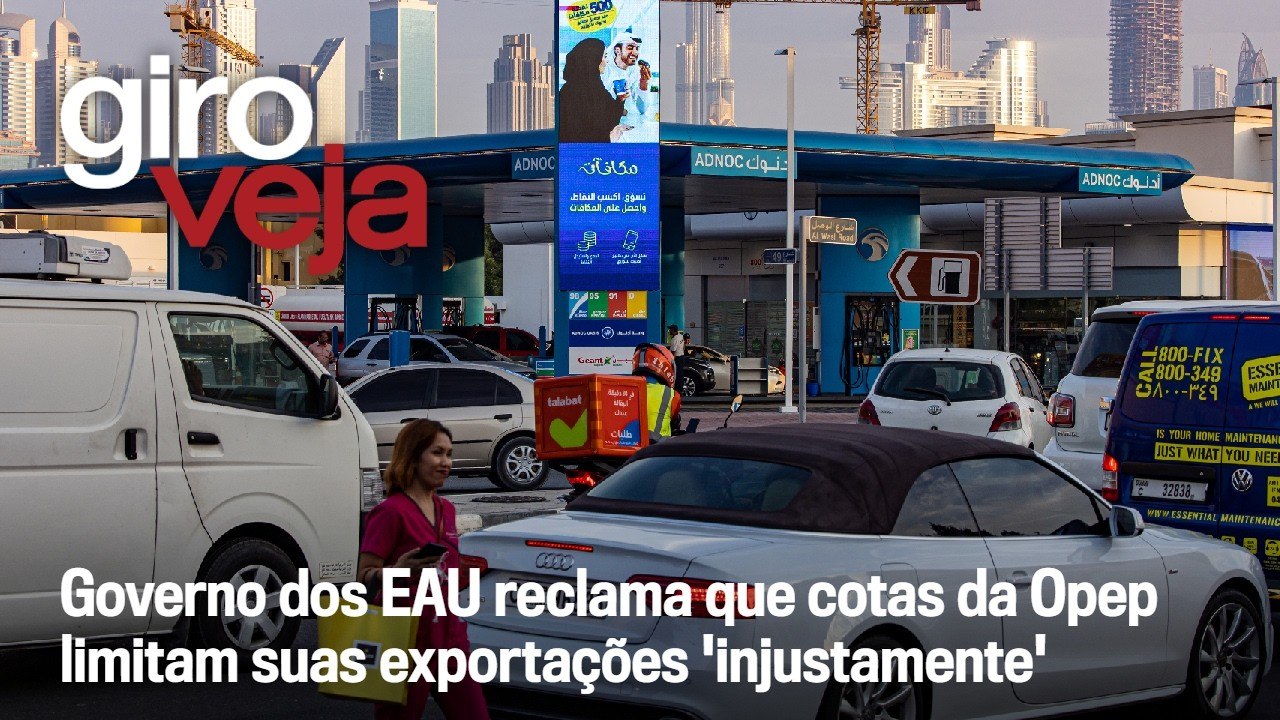 Governo dos EAU reclama que cotas da Opep limitam suas exportações 'injustamente' | Giro VEJA