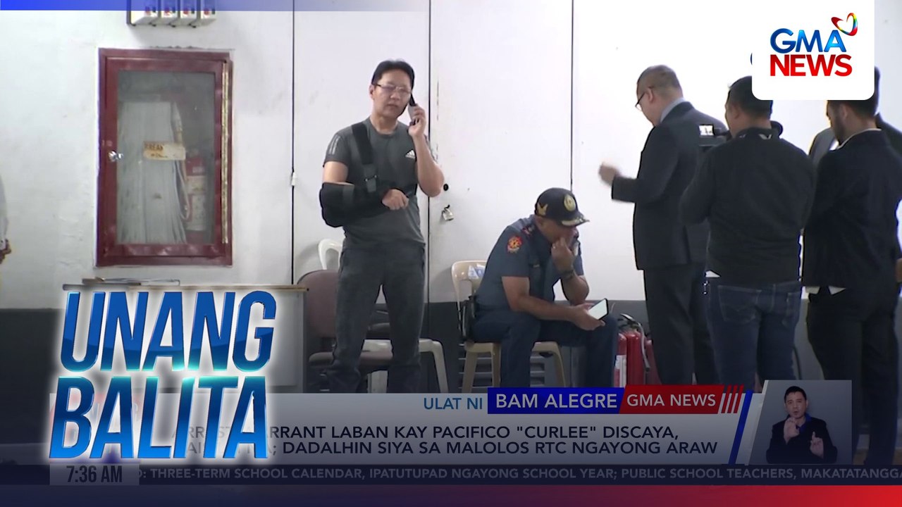 Arrest warrant laban kay Pacifico 'Curlee' Discaya, naisilbi na; dadalhin siya sa Malolos RTC ngayong araw | Unang Balita