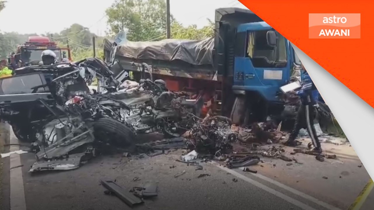 Nahas 6 sekeluarga: Pemandu lori ditahan, polis minta jangan buat spekulasi