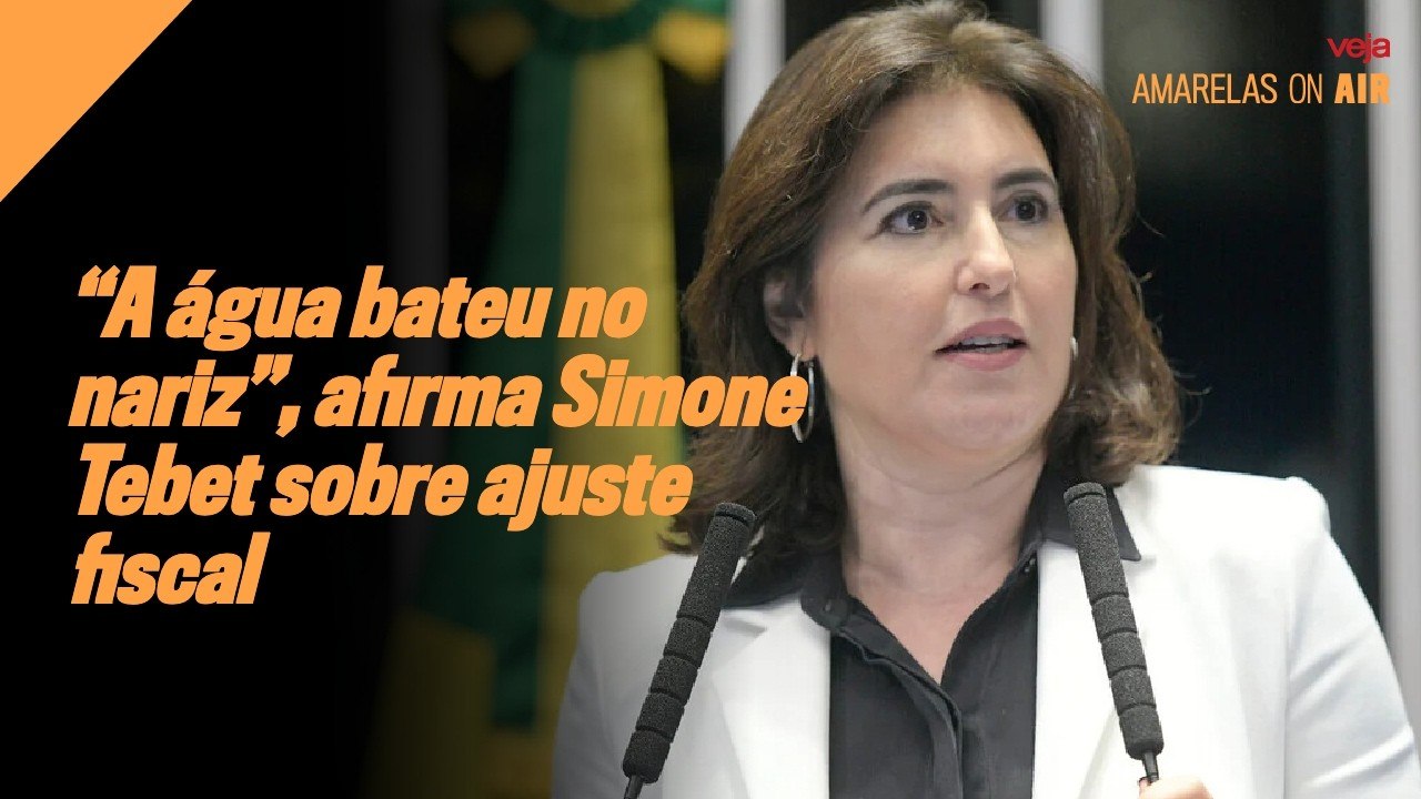 “A água bateu no nariz”, afirma Simone Tebet sobre ajuste fiscal | Amarelas On Air