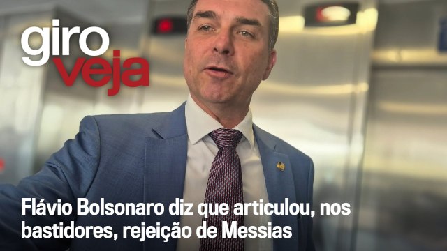 Flávio Bolsonaro diz que articulou, nos bastidores, rejeição de Messias | Giro VEJA